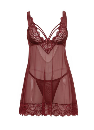 WYNTER CHEMISE- ZINFANDEL